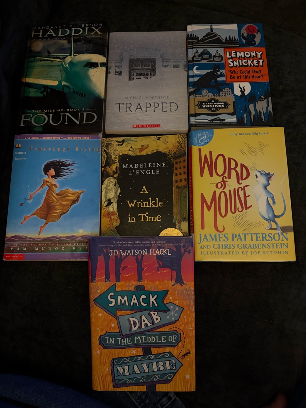 Set of 7 books